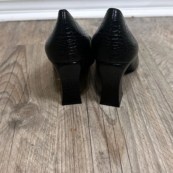 NWOT AQUATALIA CELE Black Pumps Size 12 M - Picture 4 of 7